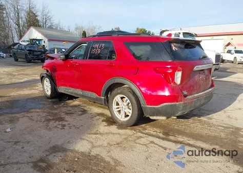 2020 Ford Explorer Xlt z USA, uszkodzony, nr VIN 1FMSK8DH0LGD11369